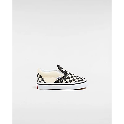 Vans Toddler Checkerboard Slip-On Shoes (1-4 Years) -Vans Sales Store VN000EX8BWW HERO