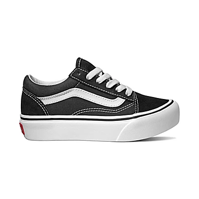 Vans Kids Old Skool Platform Shoes (4-8 Years) -Vans Sales Store VN0A3TL36BT HERO
